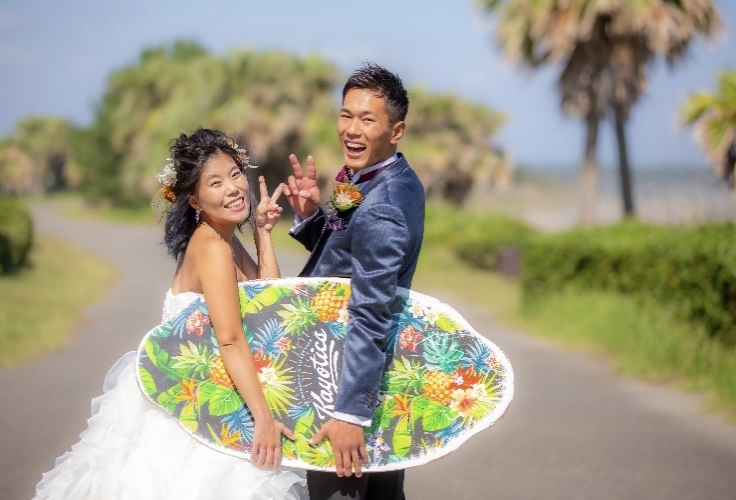 洋装ロケ撮影プランの写真